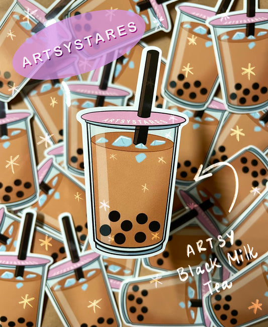 Artsy Black Milk Tea